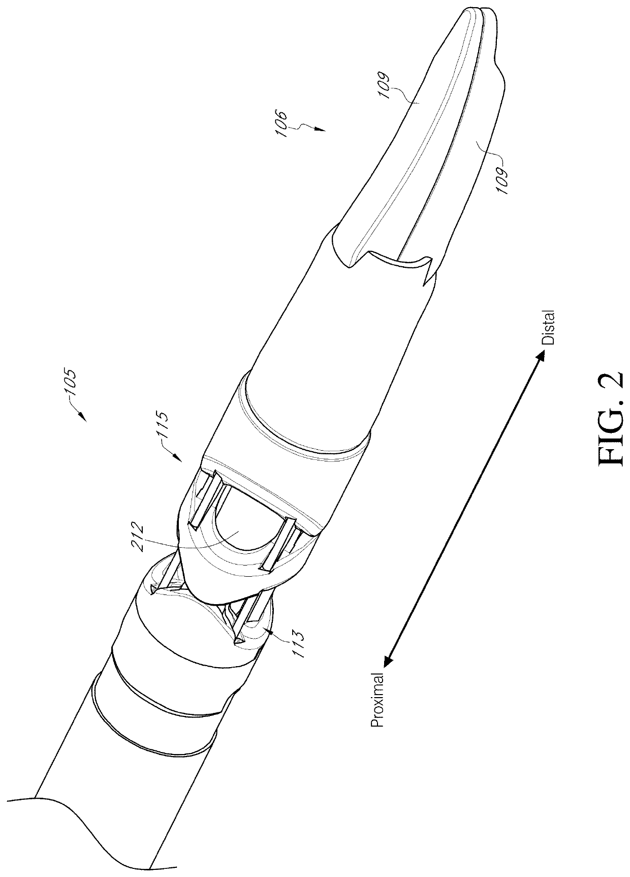 Insert guide members for surgical instruments, and related devices, systems, and methods