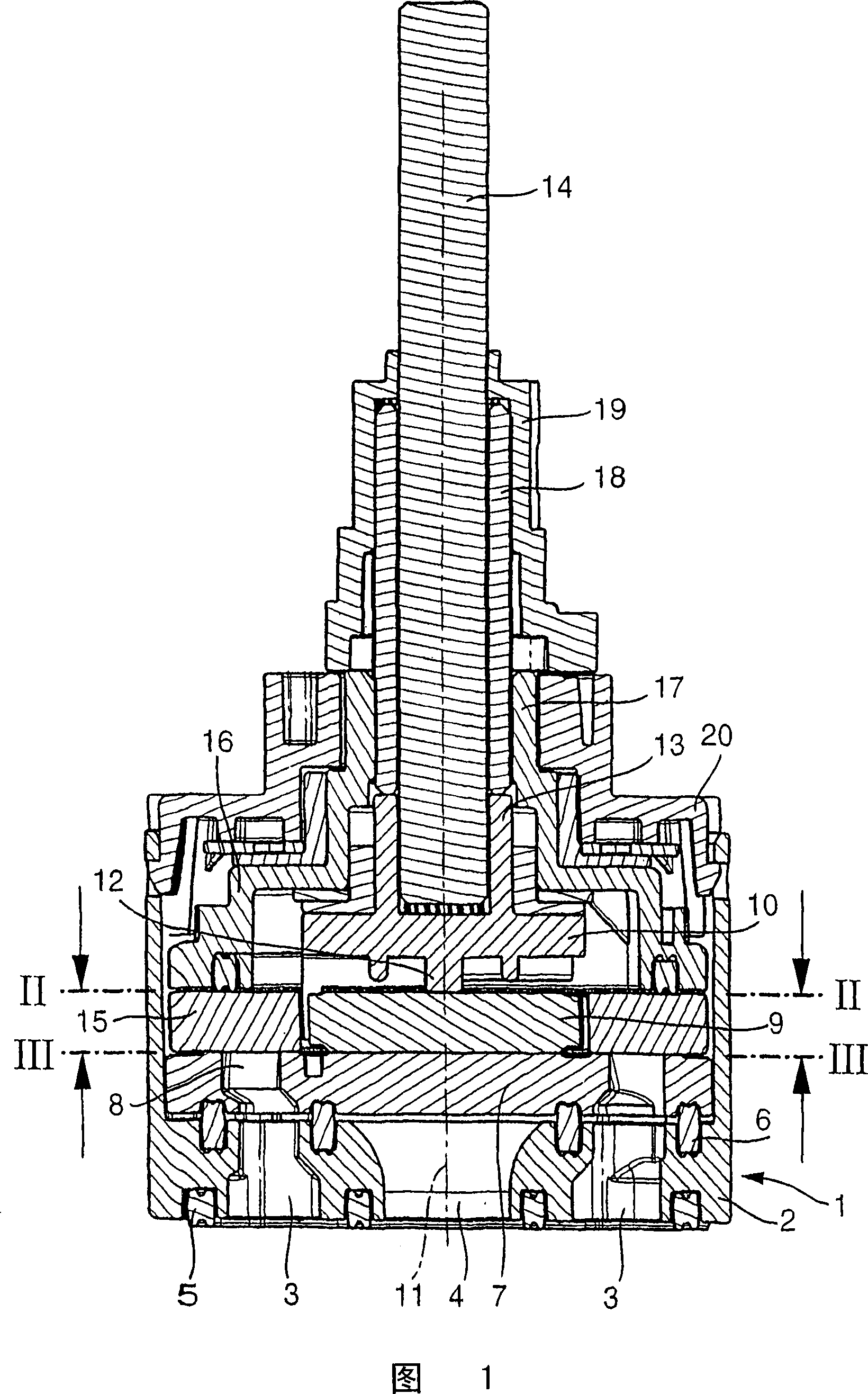 Shut-off and reversing valve