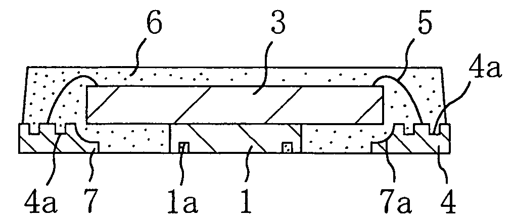 Resin-encapsulation semiconductor device and method for fabricating the same