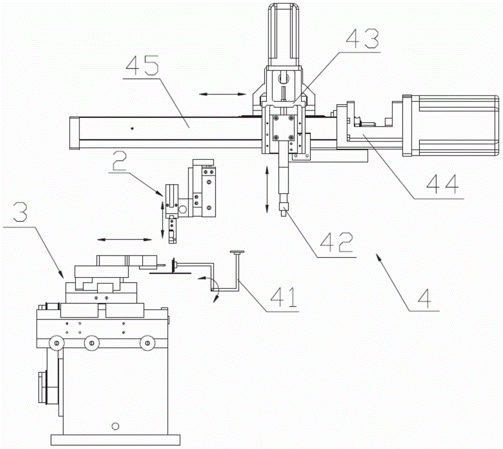 A dual-interface smart card chip welding method and welding equipment