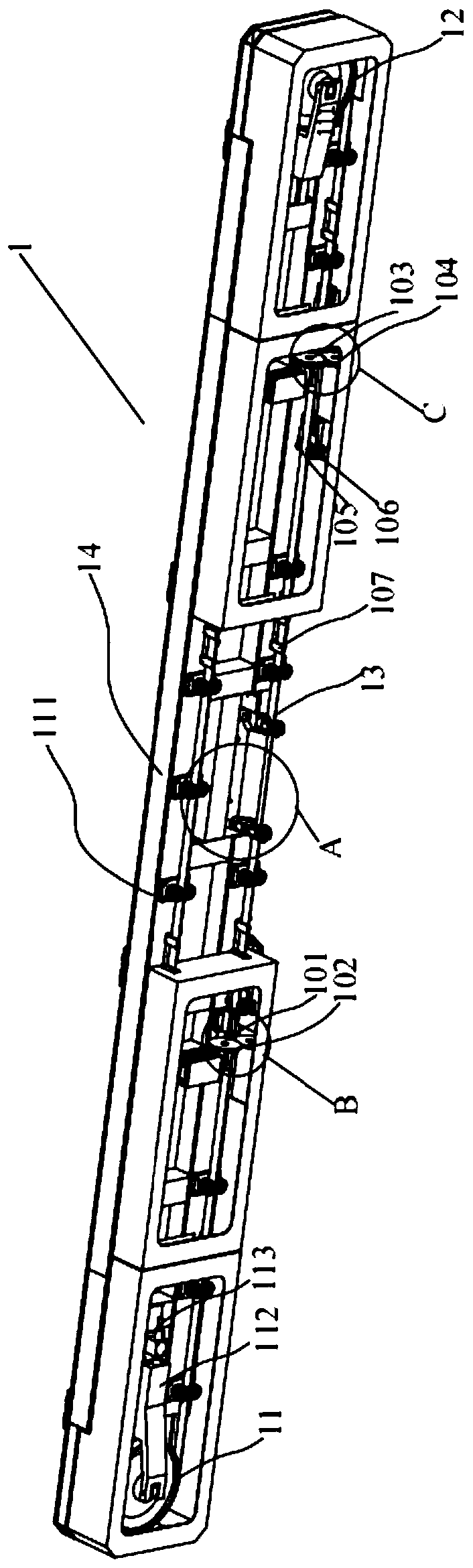 Full-automatic foam thin cutting device