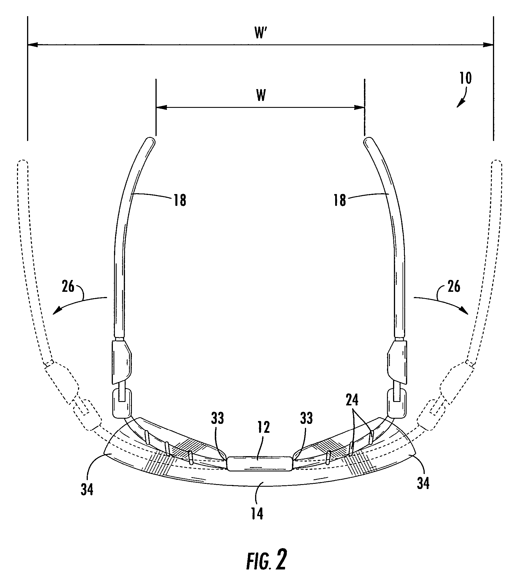 Nose pad assembly for eyeglasses