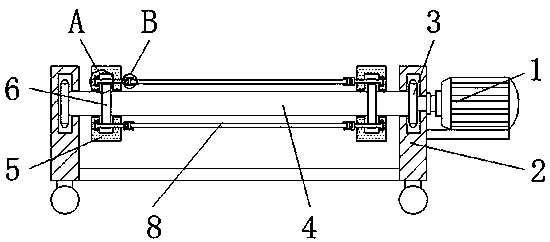 Belt conveyor capable of changing conveyer belt conveniently and adjusting angle