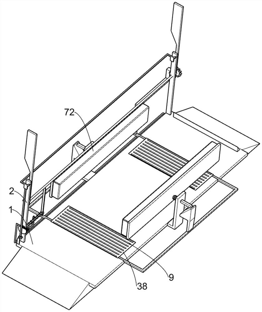 A vehicle lifting seat that can effectively stabilize the vehicle body and is suitable for new energy power stations