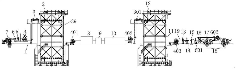 Production device and preparation process of low-temperature curing color coated steel plate