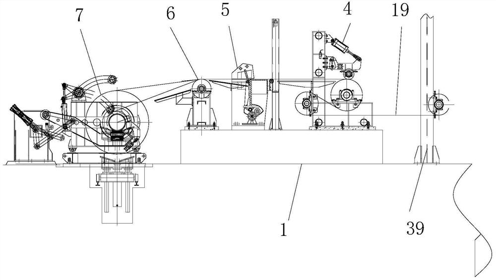 Production device and preparation process of low-temperature curing color coated steel plate