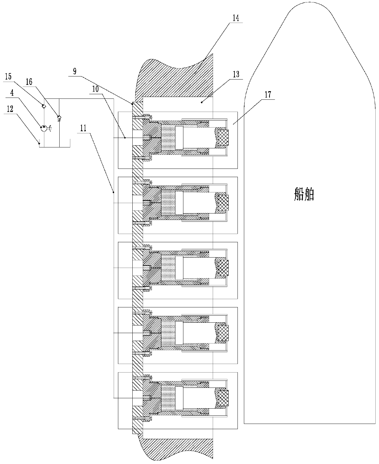 Wharf protecting device