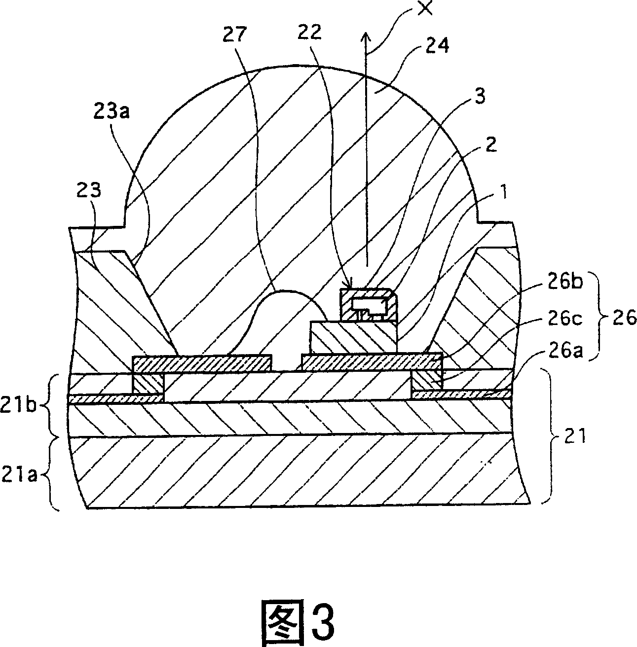 Light-emitting device and method for manufacturing same