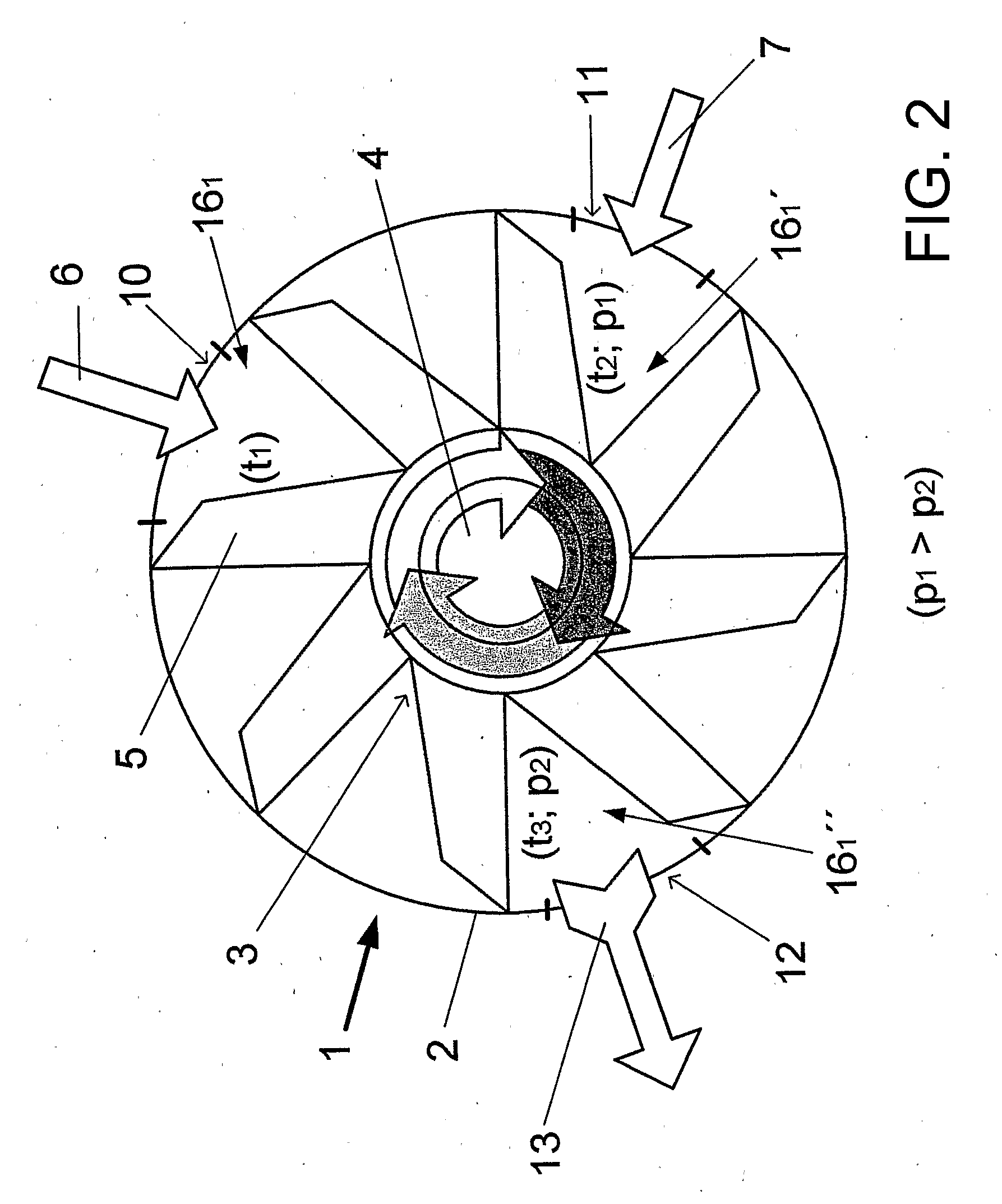 Method and device for generating mechanical energy