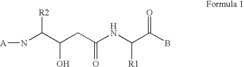 Dipeptide inhibitors of beta-secretase