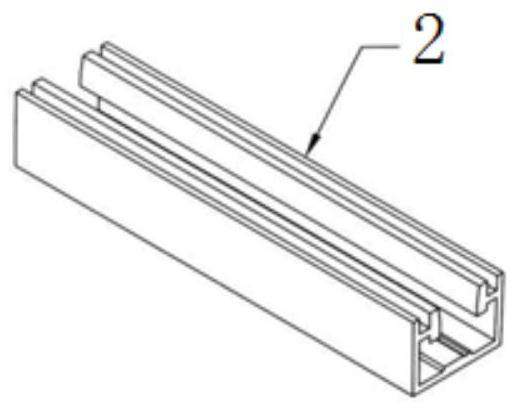 Assembly type dry hanging structure for resin plate modeling design and method