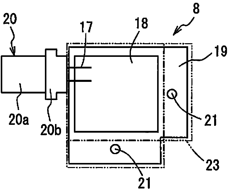 Resin sealing device and resin sealing method