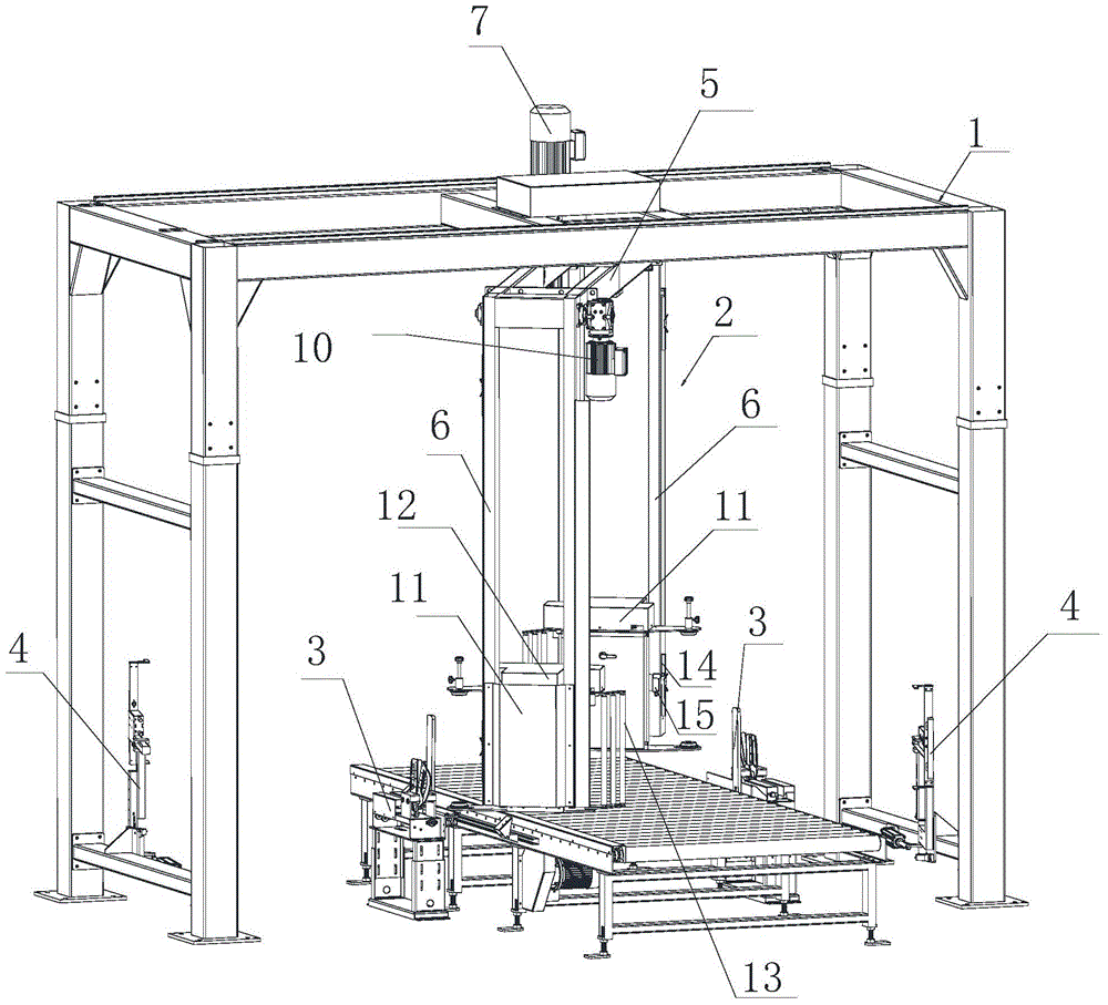 A high-speed gantry machine