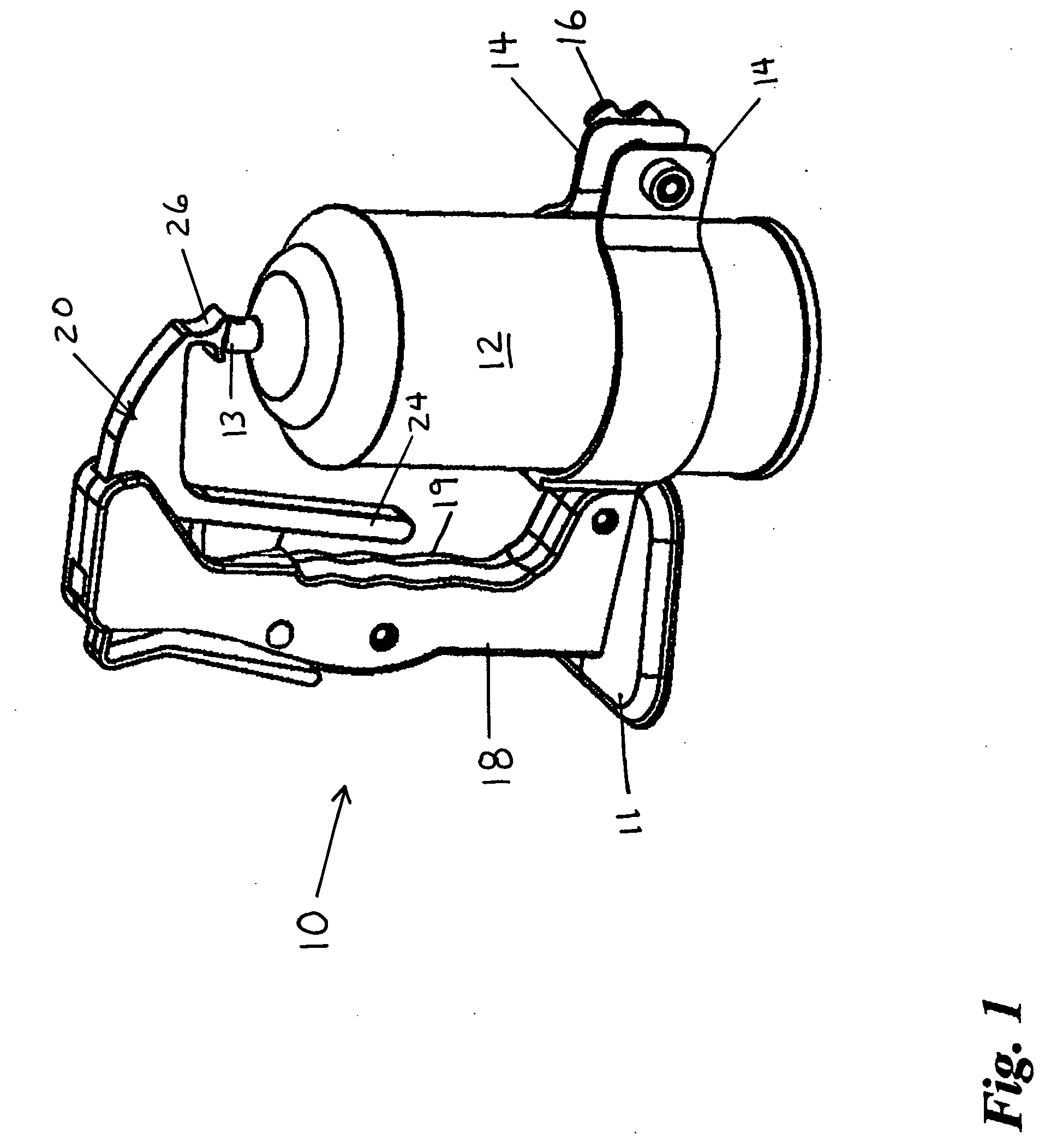 Mechanical actuator arm for aerosol can