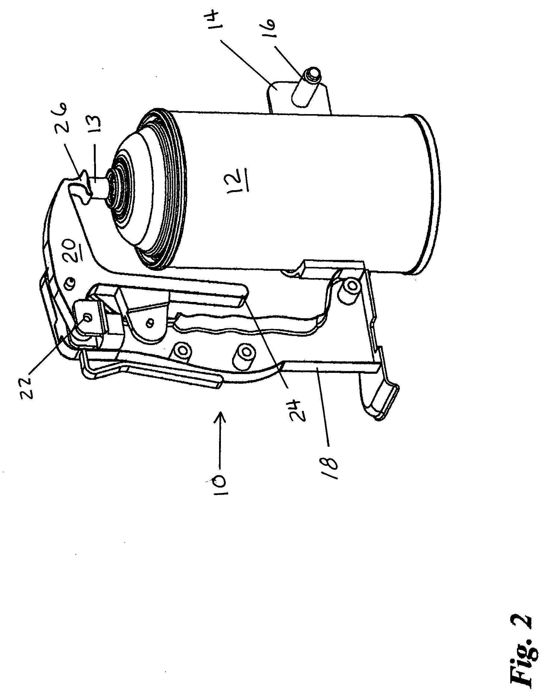 Mechanical actuator arm for aerosol can