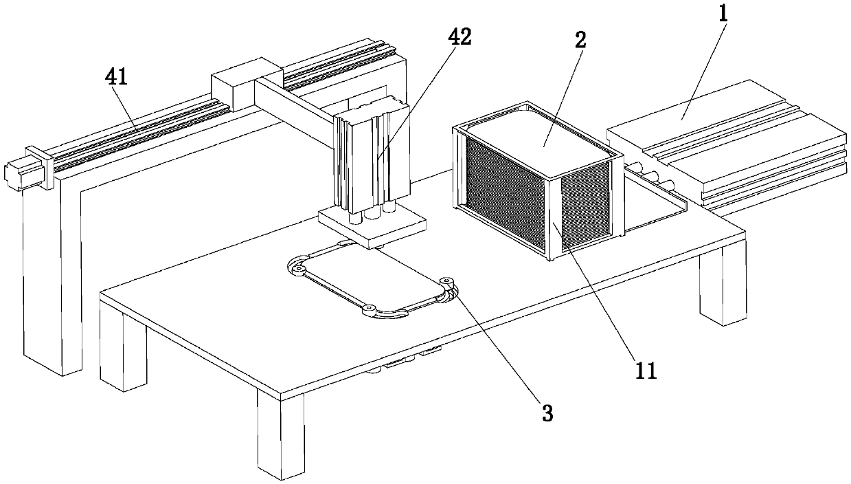 Automatic corner polishing device for mobile phone screens