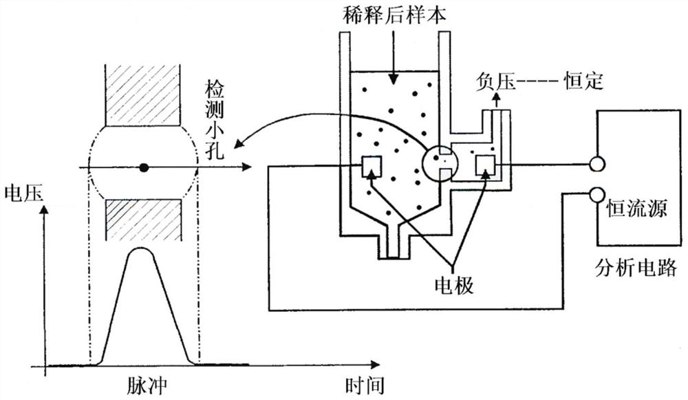 Impedance method detection system of blood cell analyzer and method for identifying hole blockage of impedance channel