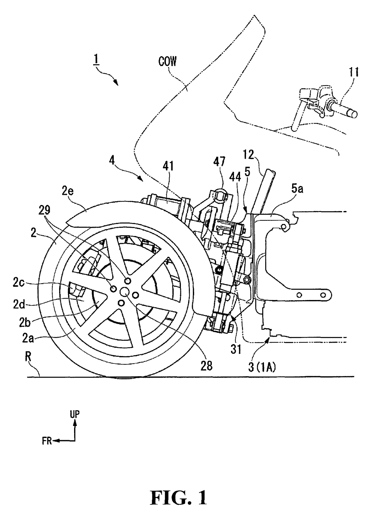 Rolling type vehicle