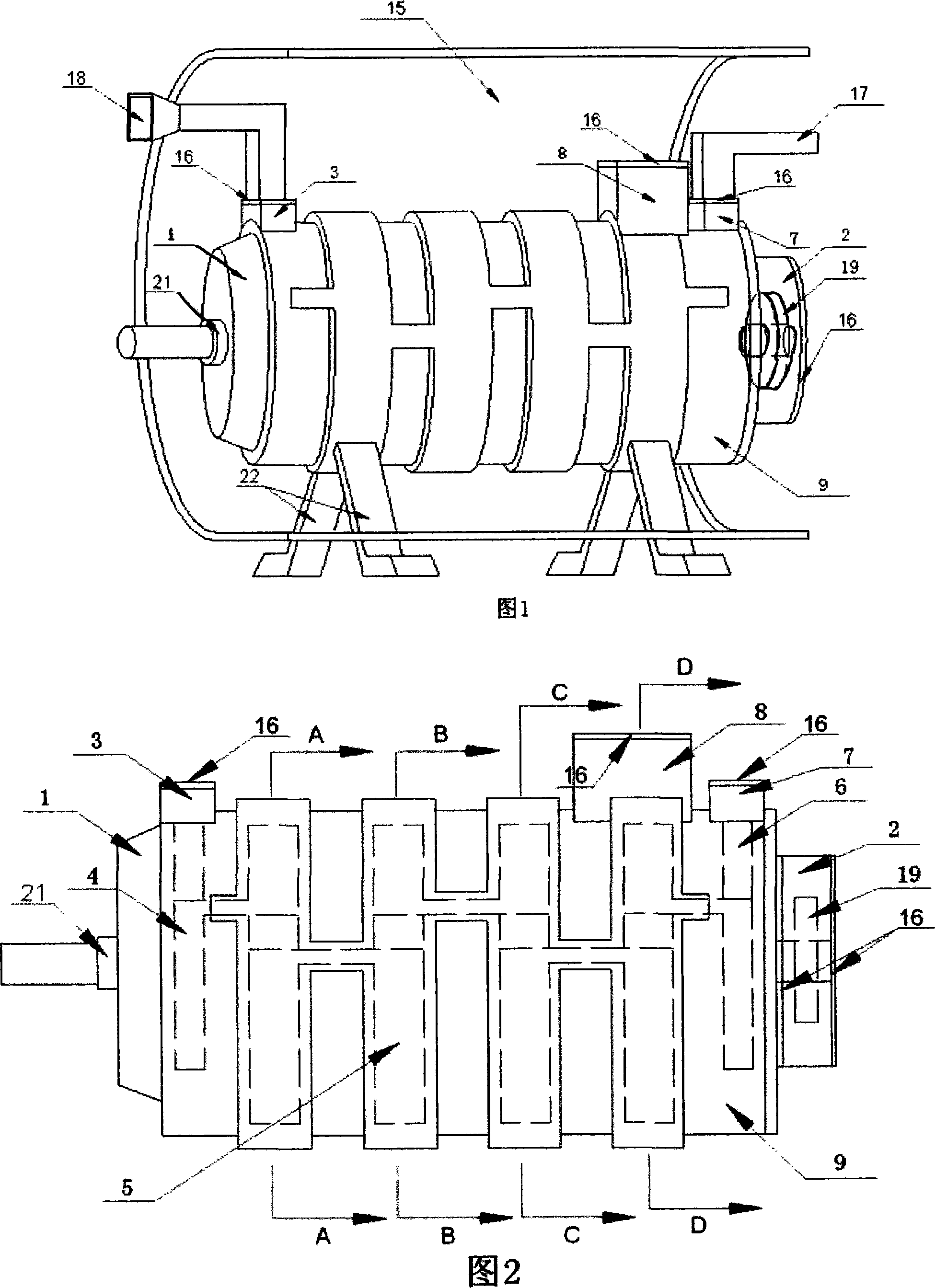 Electric vehicle-mounted complete closed switch reluctance motor