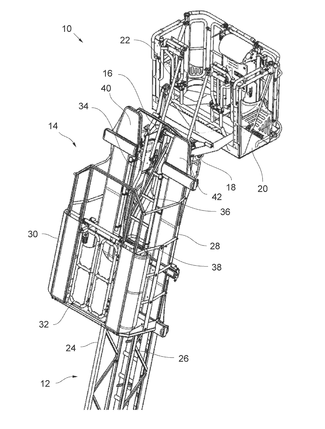 Rescue elevator system