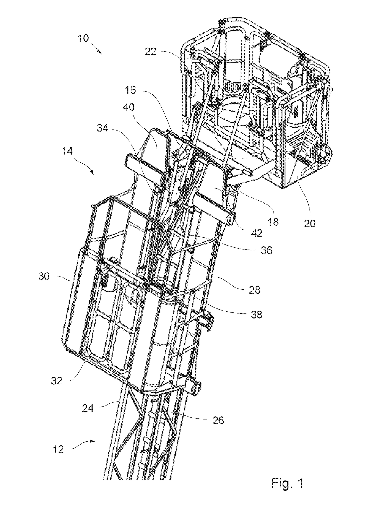 Rescue elevator system