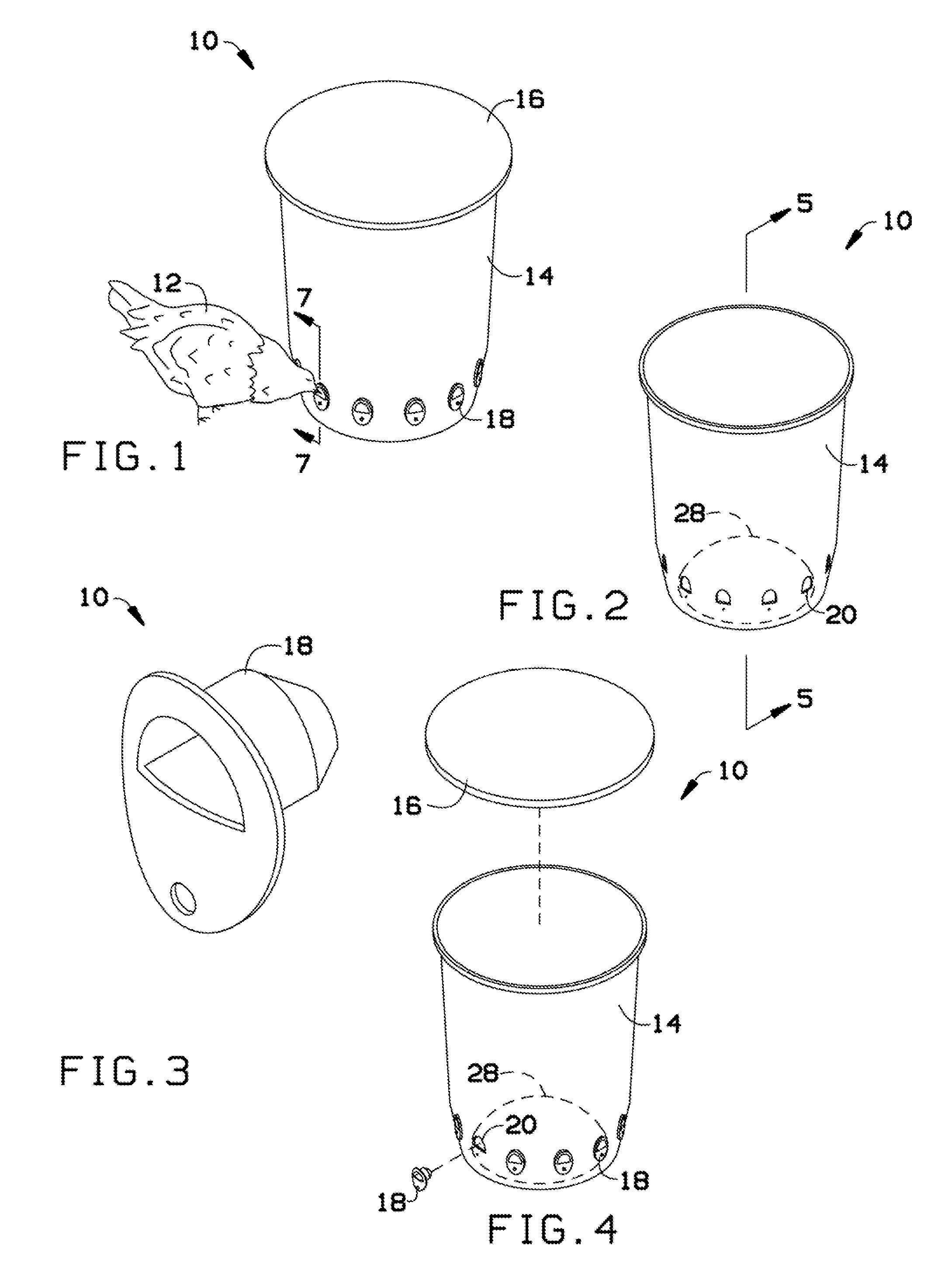 Gravity poultry feeder