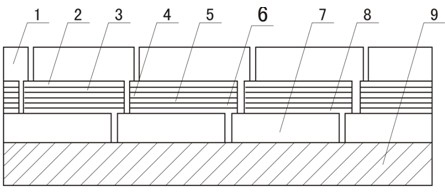 Flexible solar cell photovoltaic component made with flexible substrate