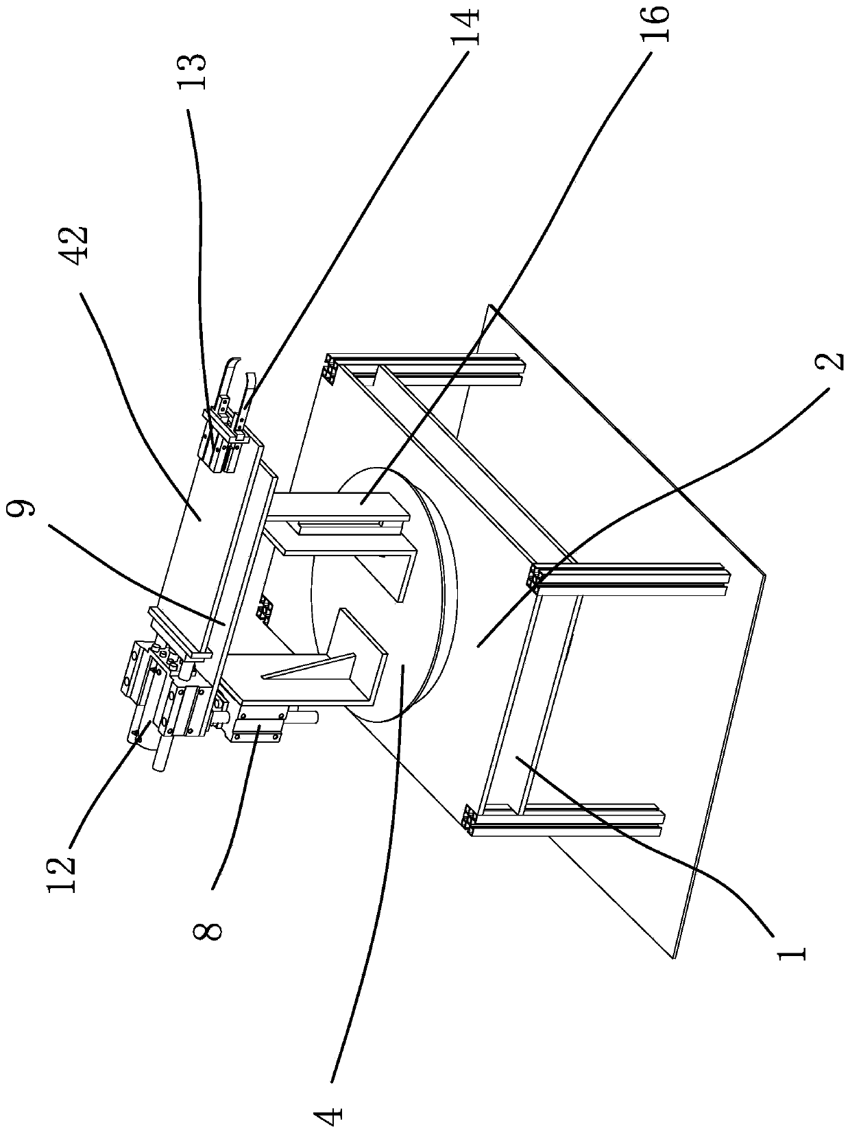 A device for polishing the inner ring of screw rotor journal bearing