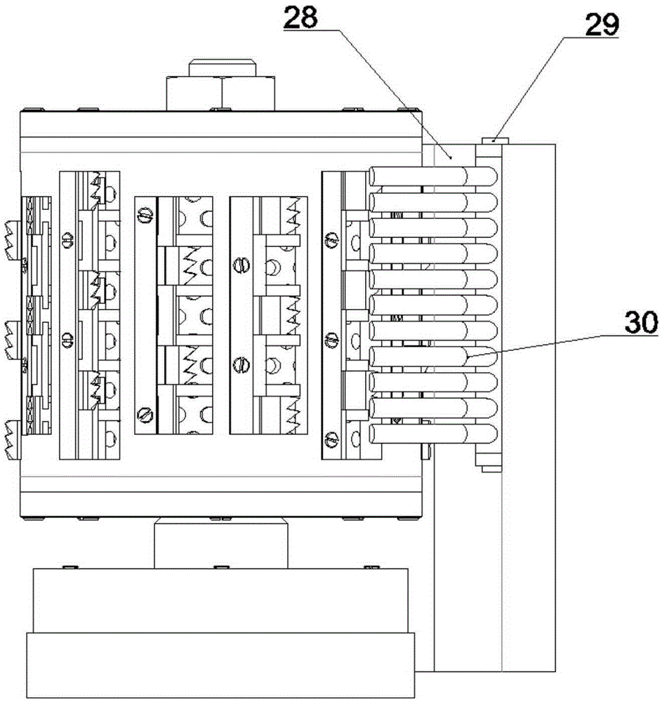 Deep-second-degree burn wound high-speed rotating eschar excision device