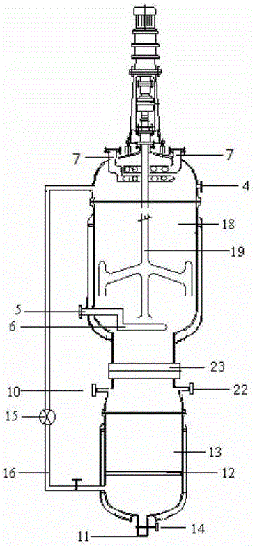 Method for producing KA oil and adipic acid by utilizing air oxidized cyclohexane based on improved reaction-separation synchronous reactor