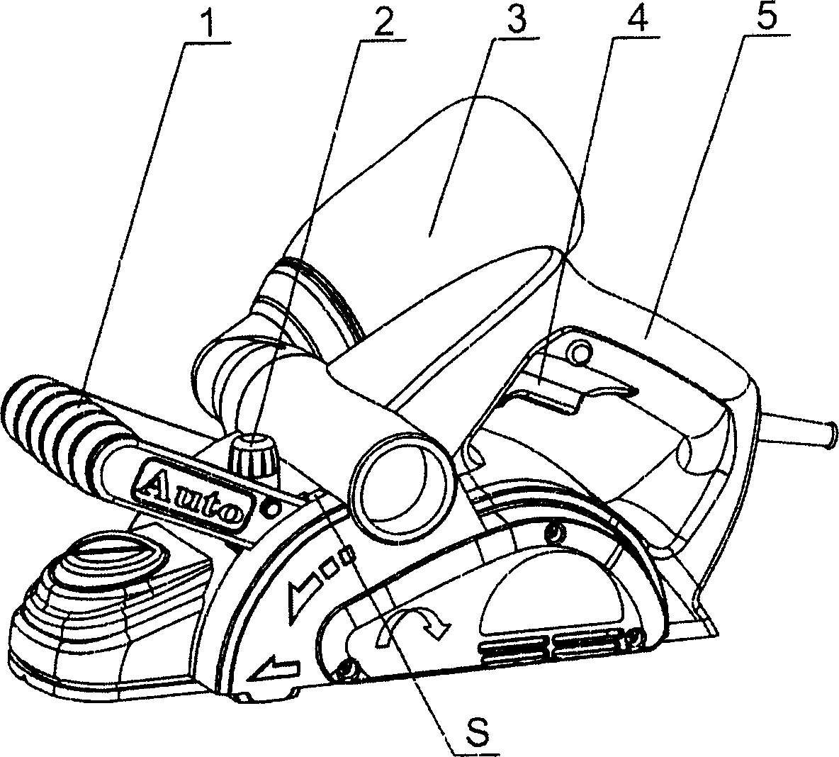 Hand-held electric planer