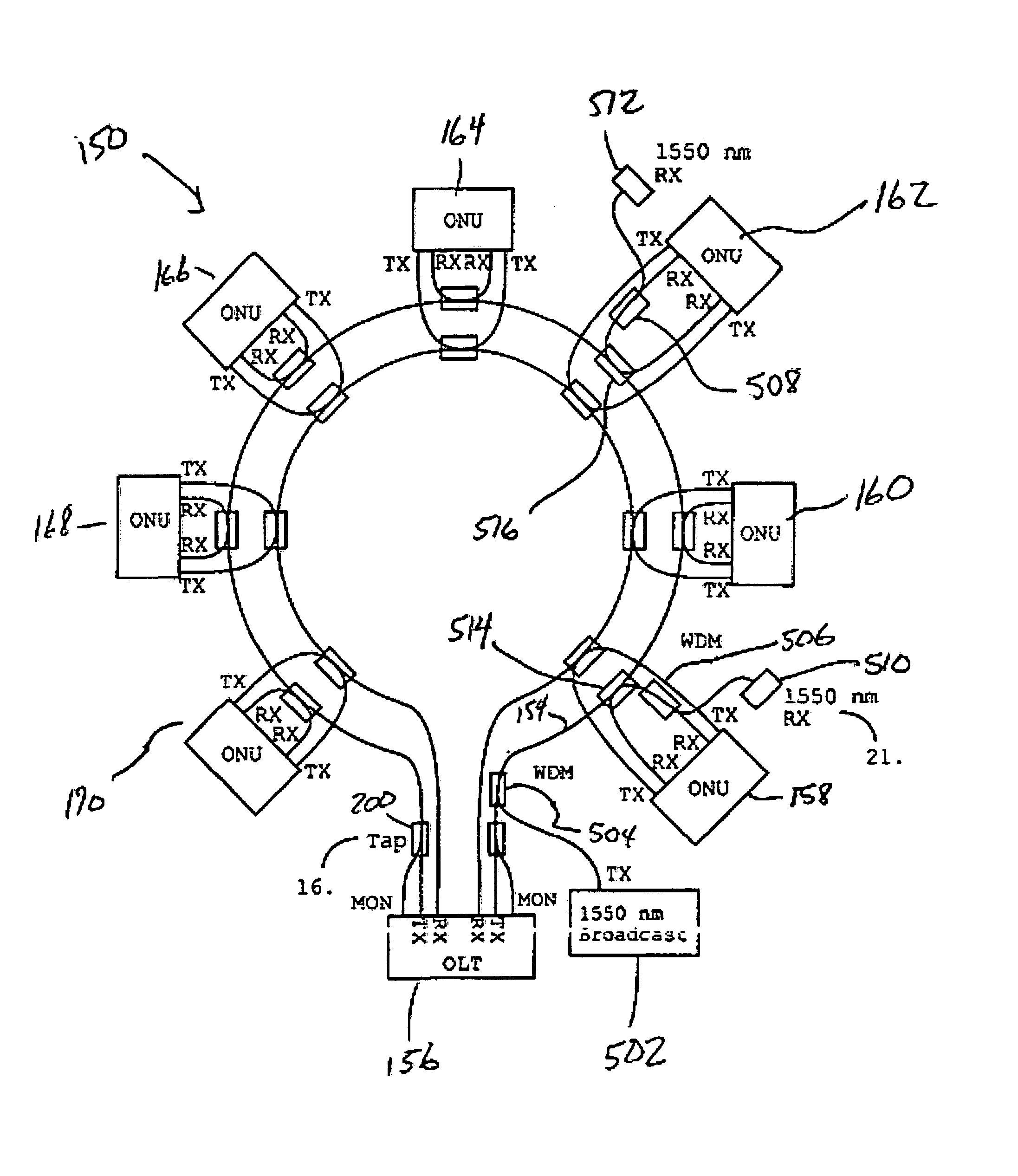 Passive optical network