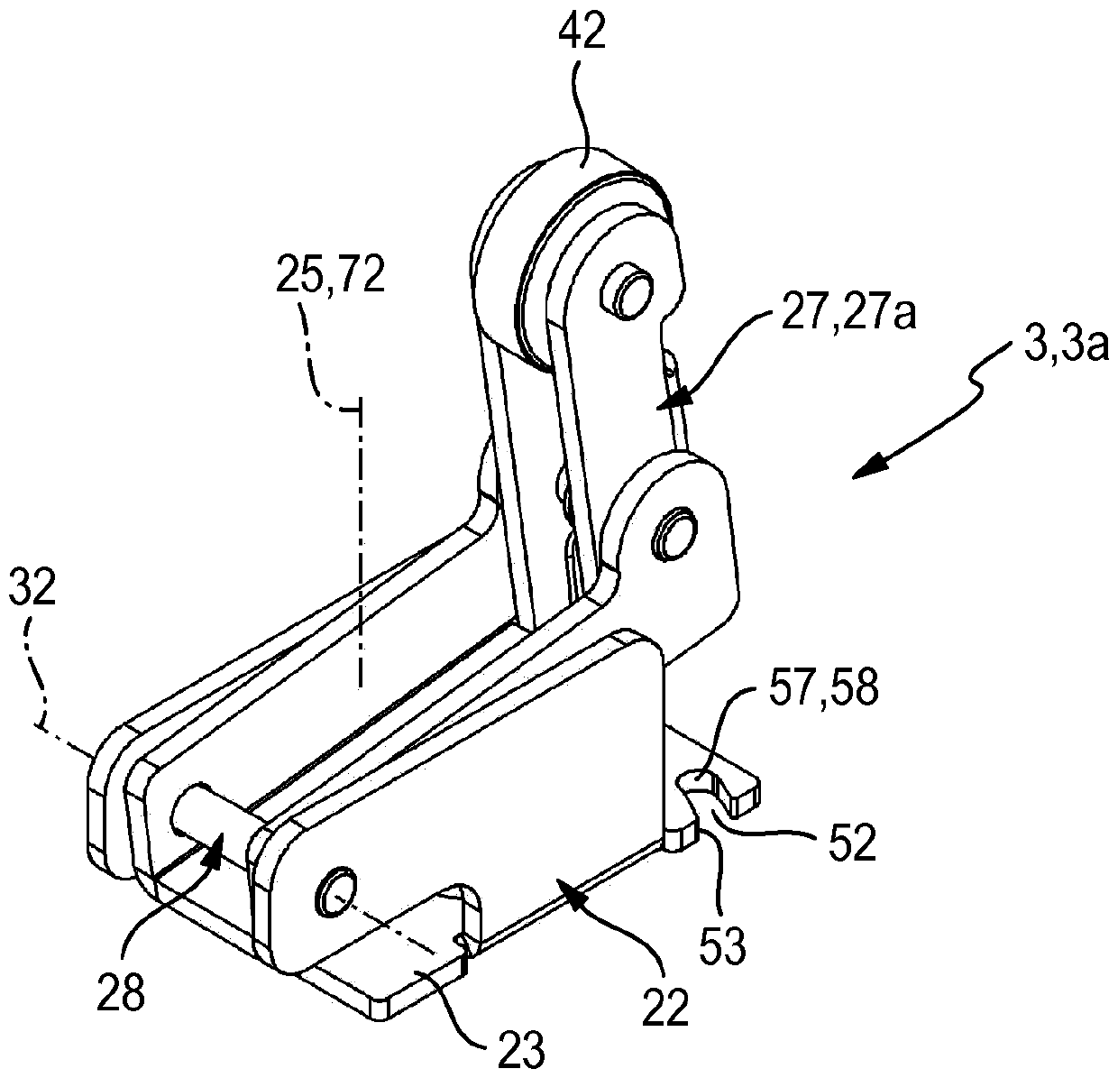 Mechanically operable valve and method for its manufacture