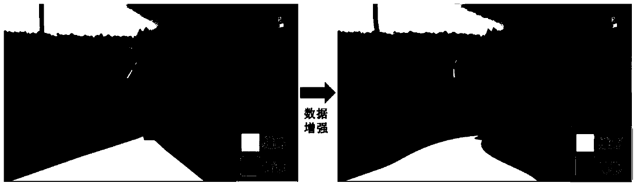 Road area detection method