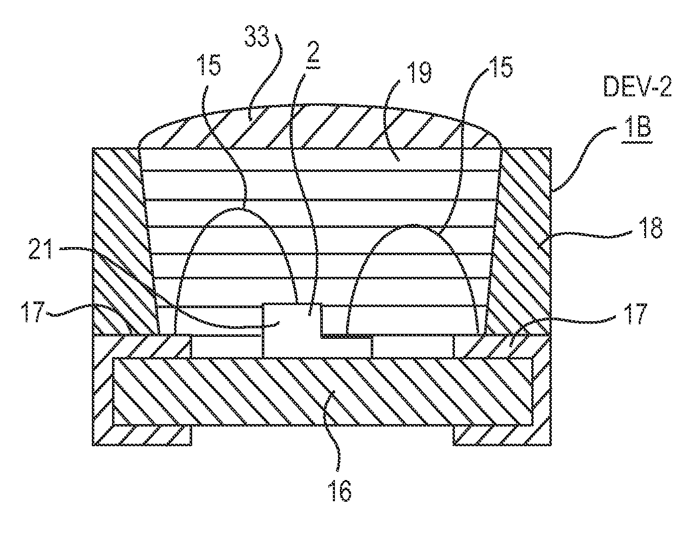 Semiconductor light emitting device comprising high performance resins