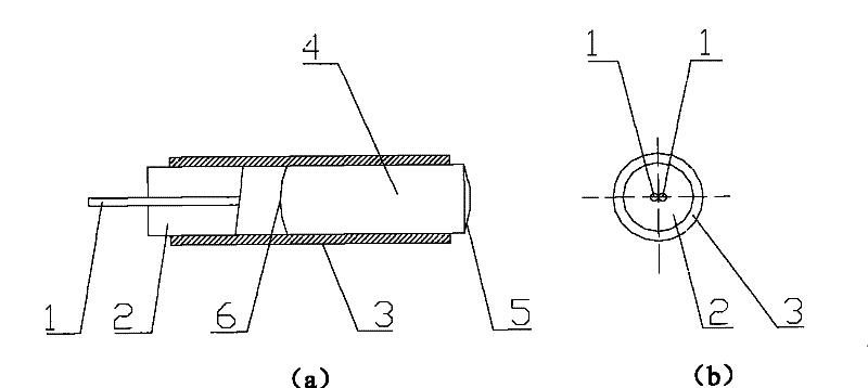 2x2MEMS optical switch based on double-optical fiber ellipse light spot collimator