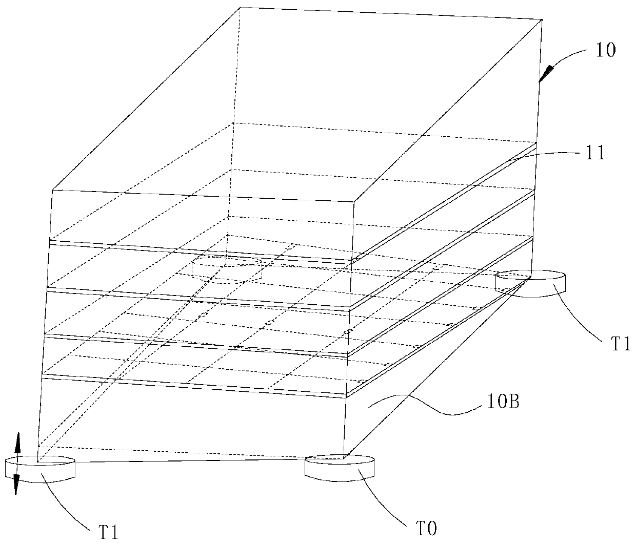 Substrate transfer chuck and substrate transfer method