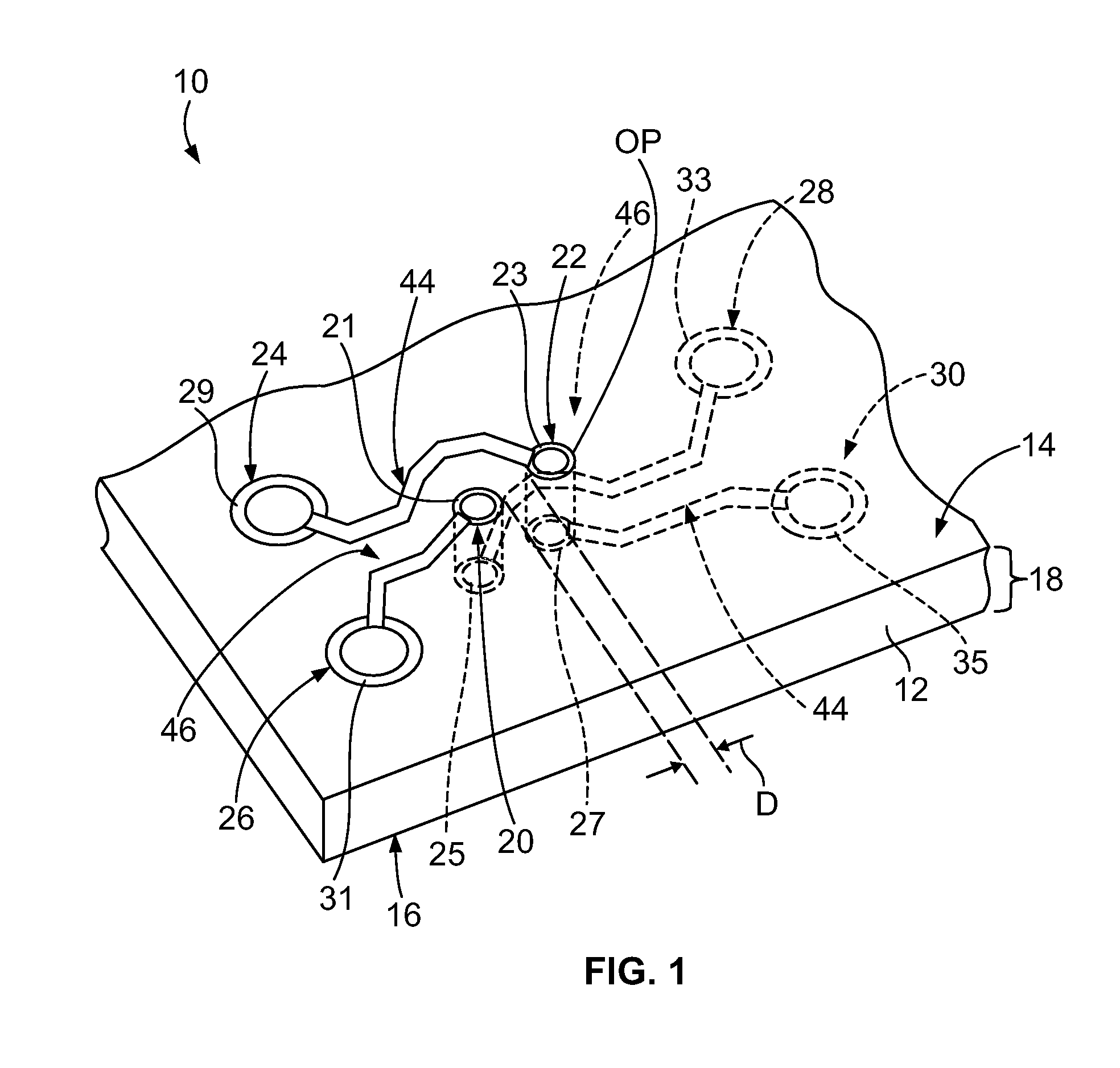 Circuit board for an electrical connector