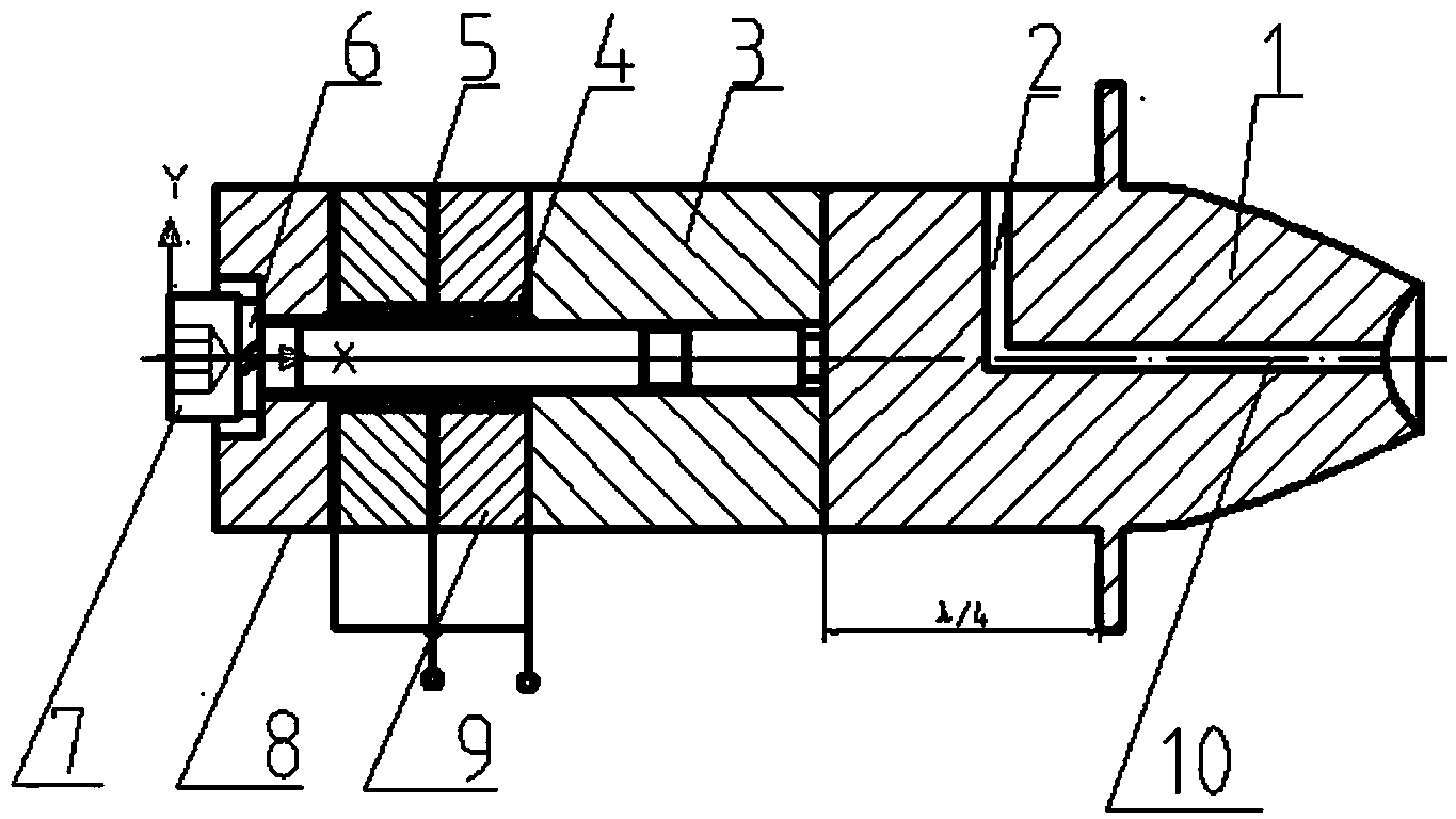 Medium-frequency ultrasonic atomization spray nozzle for Gaussian complex angle and design method of medium-frequency ultrasonic atomization spray nozzle