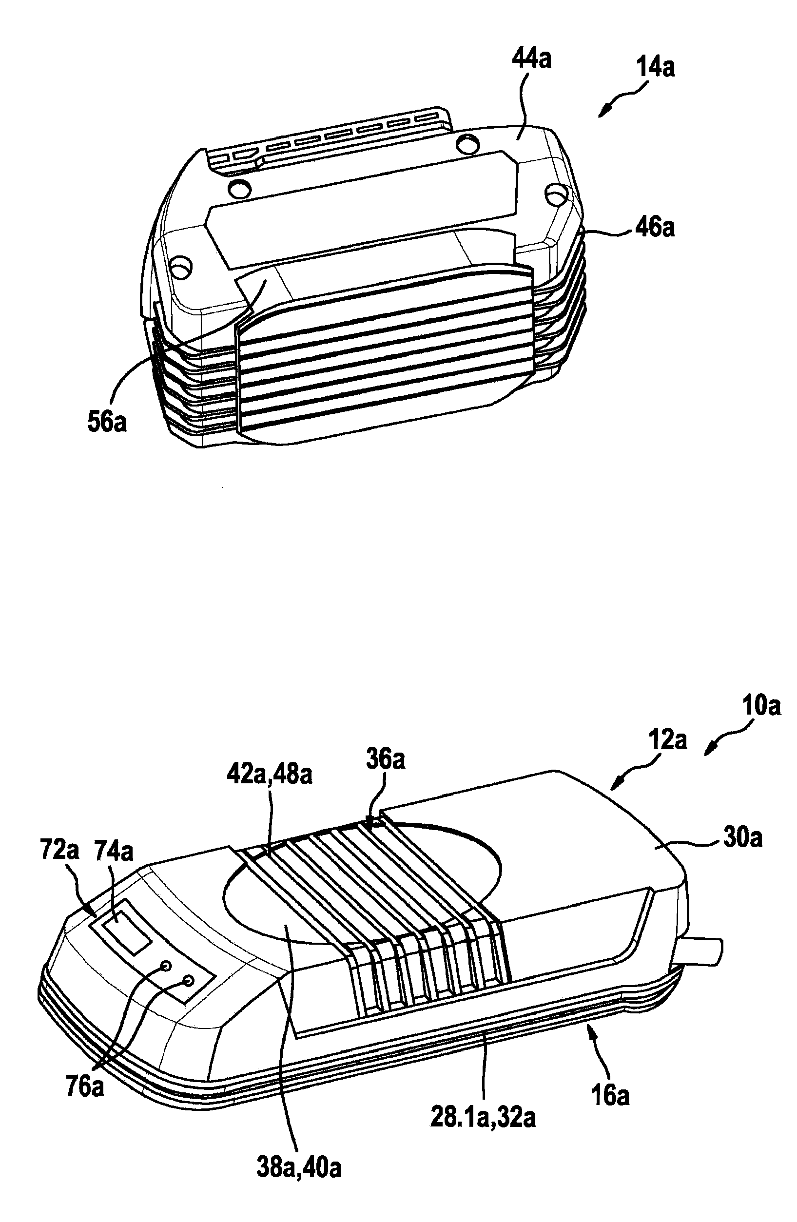 Inductive charging device