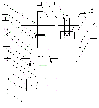 Concrete permeation detecting device