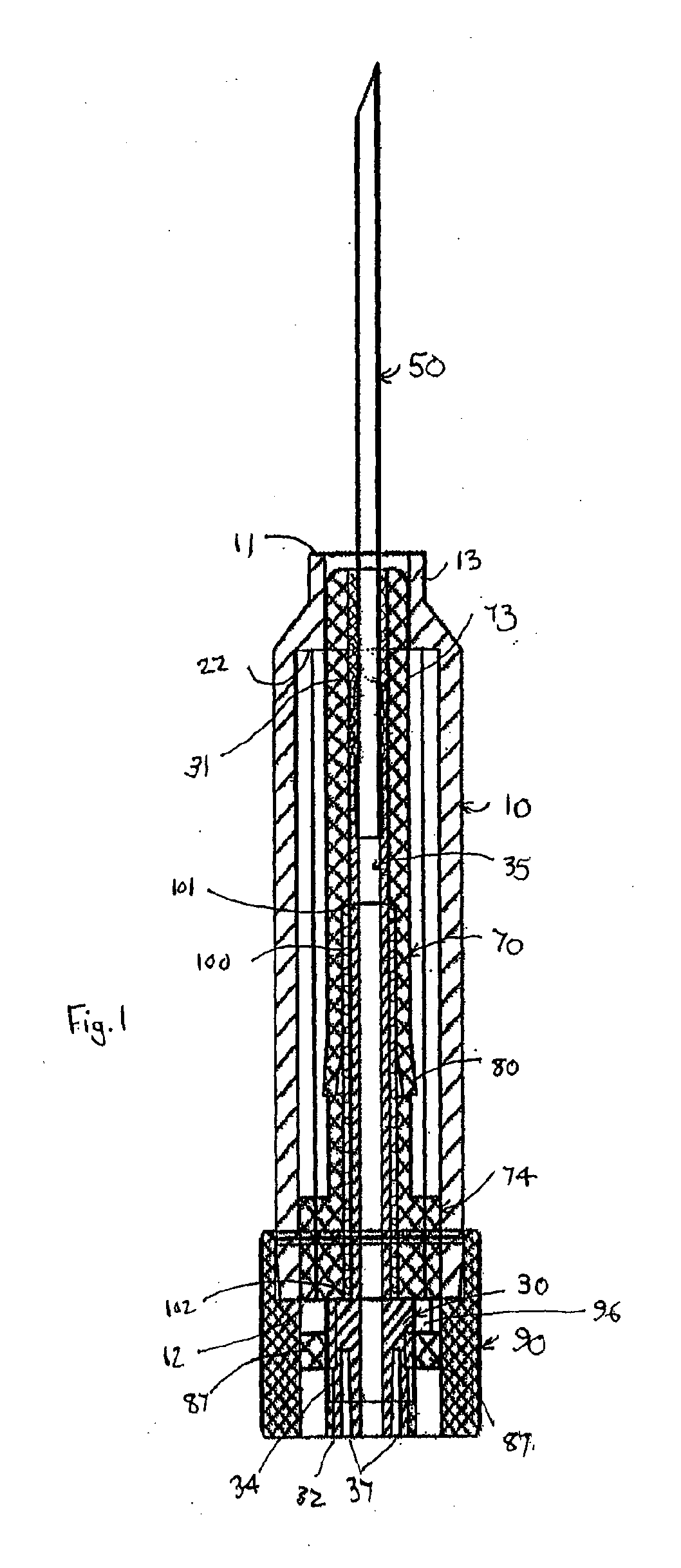 Intravenous cannula assembly