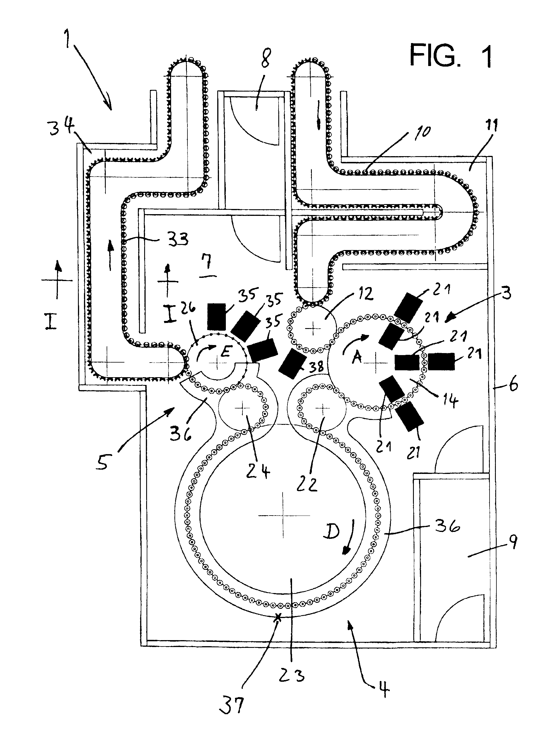 Method and apparatus for treating packaging and an installation for filling and closing packaging, including an apparatus for treating packaging