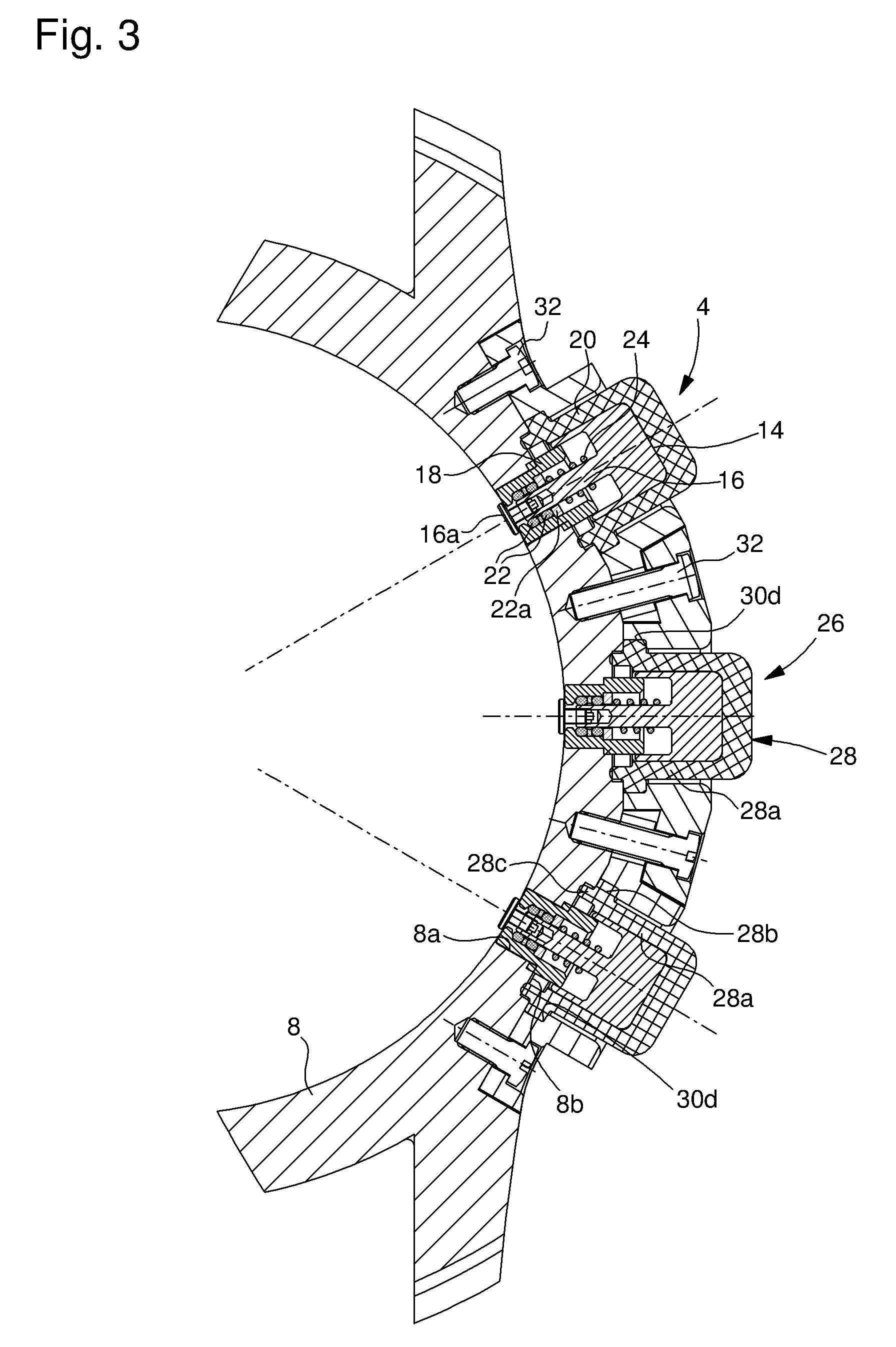 Push-button control device