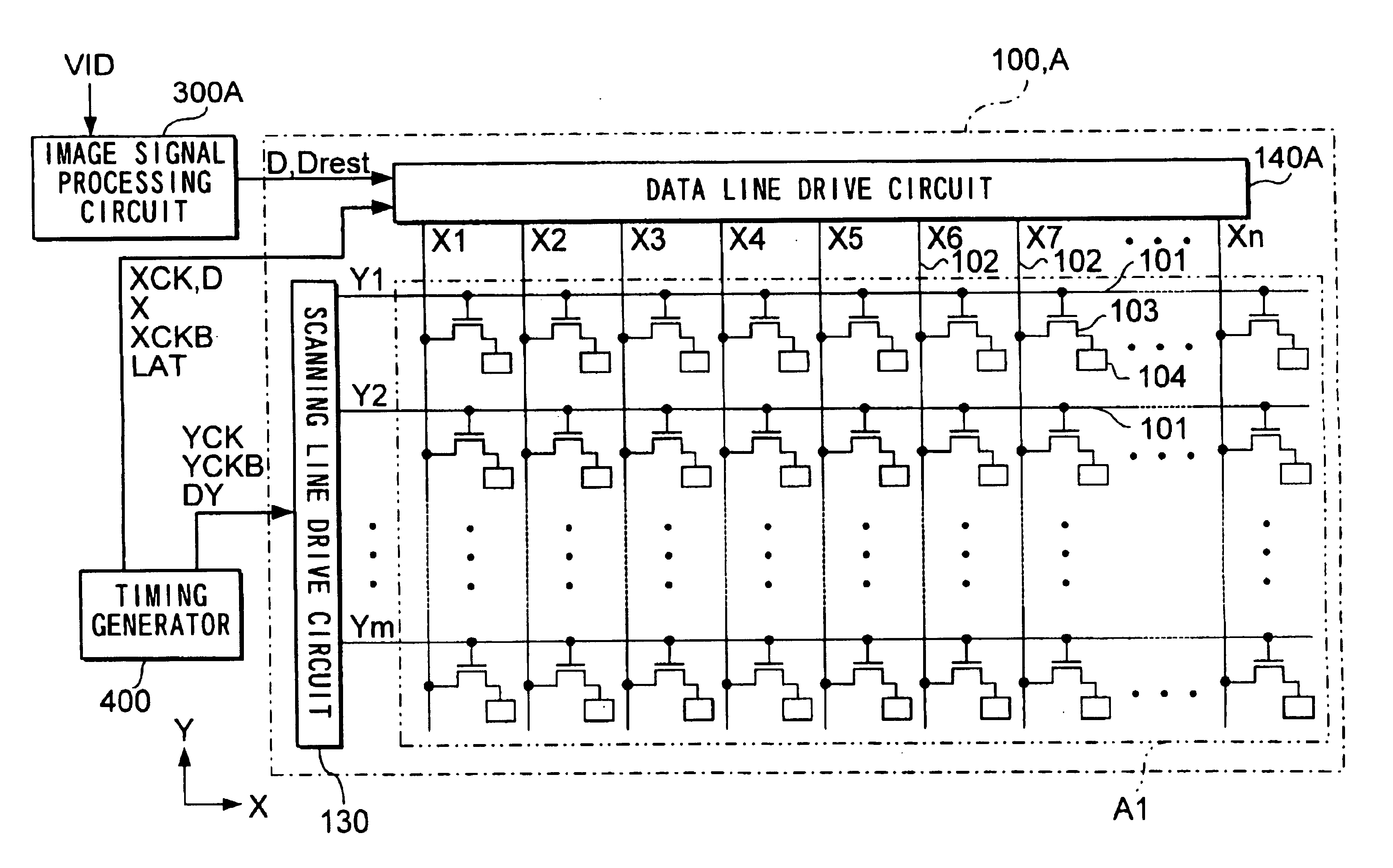 Method and circuit for driving electrophoretic display, electrophoretic display and electronic device using same