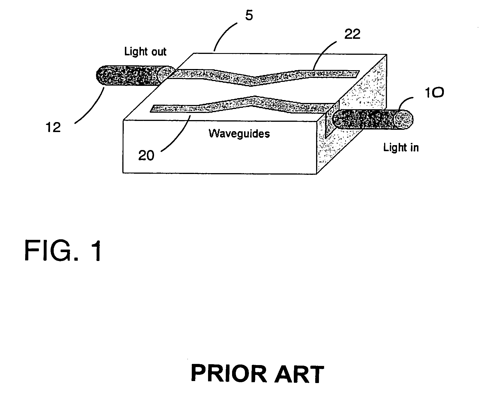 Optical probe for wafer testing