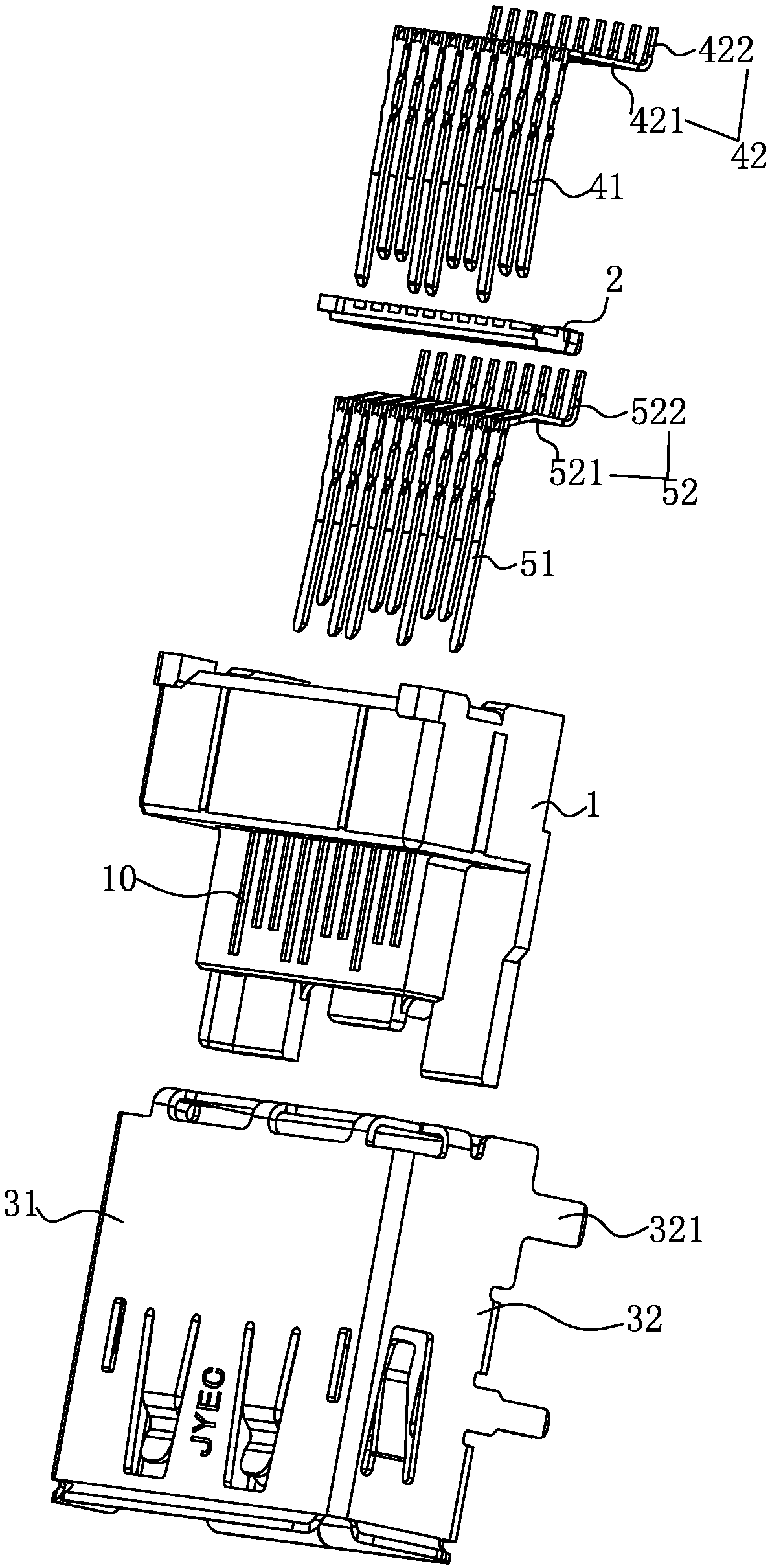 A display connector and manufacturing method thereof