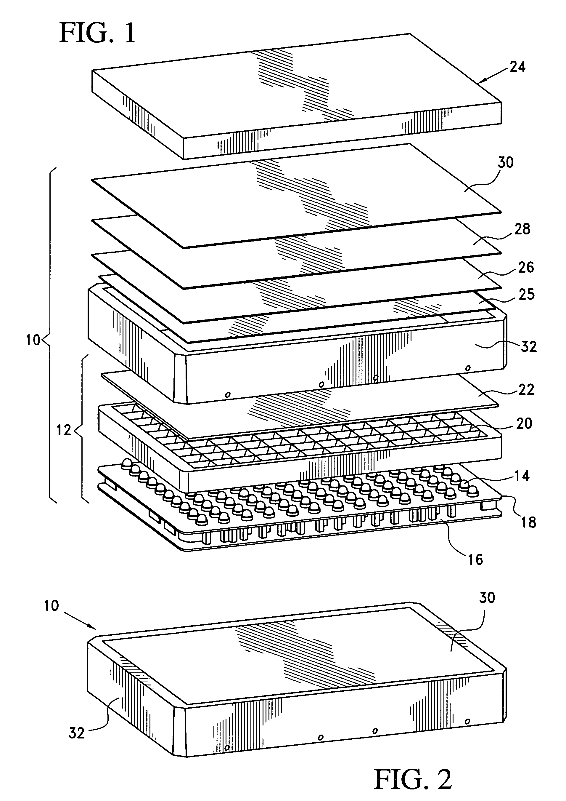 Illumination system for a head up display