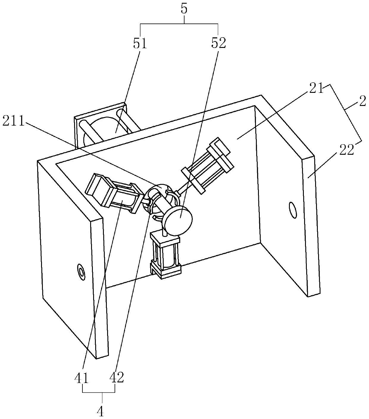 High-efficiency flat milling machine