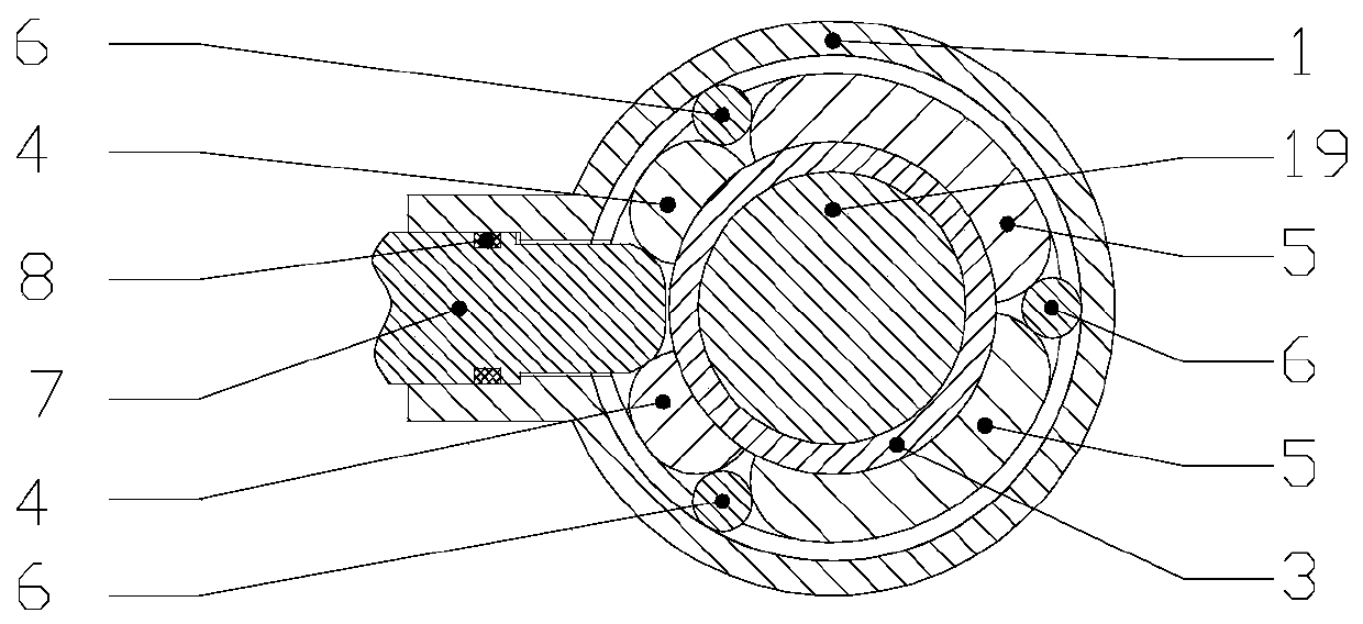 A detachable connection mechanism for the upper manipulator of an underwater robot